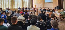 Сотрудники шпаковской полиции приняли участие в проведении заседания круглого стола