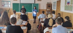 В городе Михайловске сотрудники полиции проводят профилактические мероприятия в образовательных учреждениях