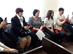 Сотрудники Шпаковской полиции поздравили юных жительниц района с Международным женским днем и вручили паспорта