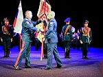 Вымпел директора Росгвардии вручен отряду специального назначения ведомства в Ставрополе 
